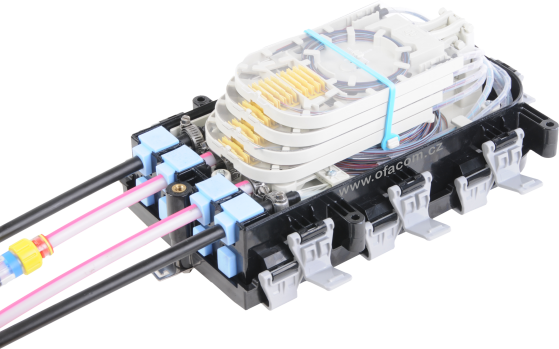 Optická spojka COYOTE STP-XL pro FTTH sítě CETIN a.s.