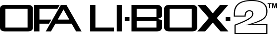 Logo OFA LI-BOX 2™, verze s inovovanou kazetou.