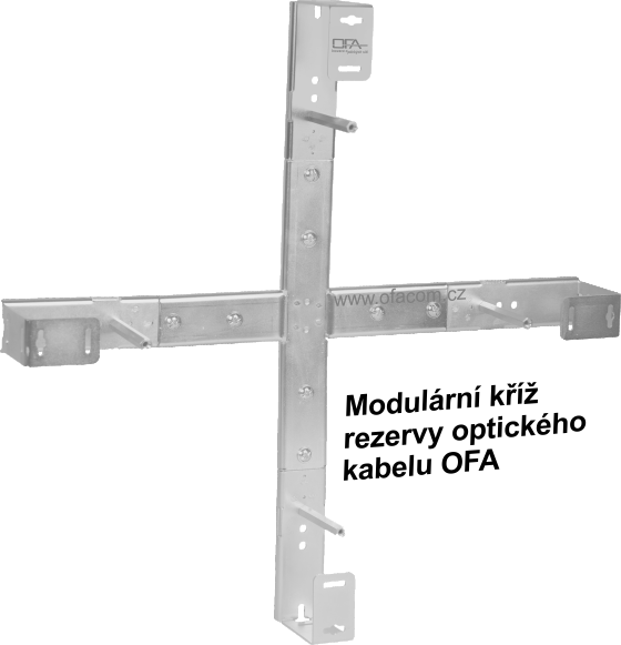 Modulární kříž rezervy optického kabelu OFA.