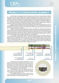 Riser kabely - kabely s vytazitelnymi elementy.